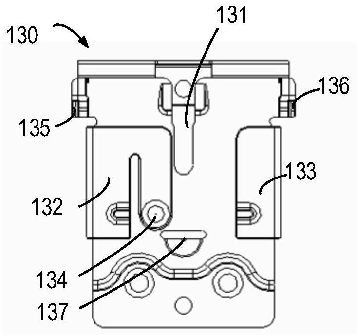 Cable retainer and corresponding rack server