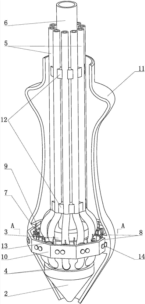 Novel nozzle which can be precisely controlled