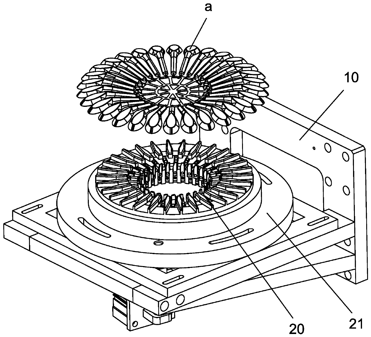 Multi-station bidirectional shearing device