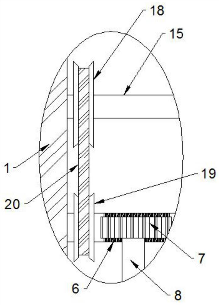 A kind of auxiliary winding device of cotton spinning sliver parallel winding machine