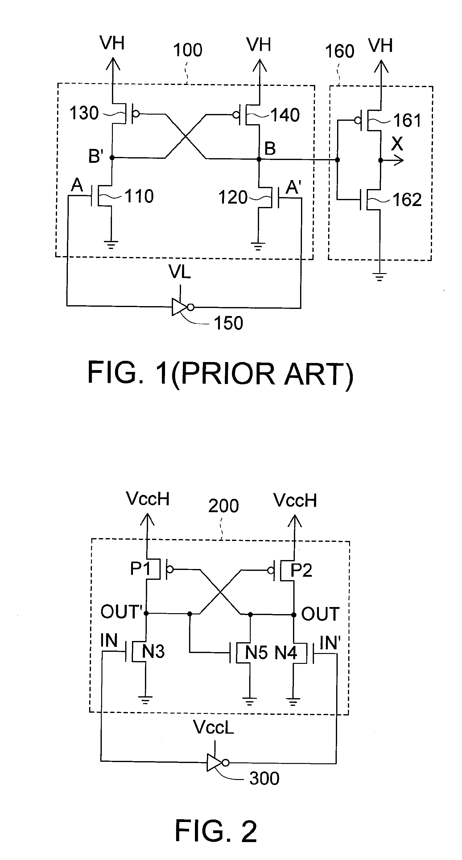 Level shifter and circuit using the same