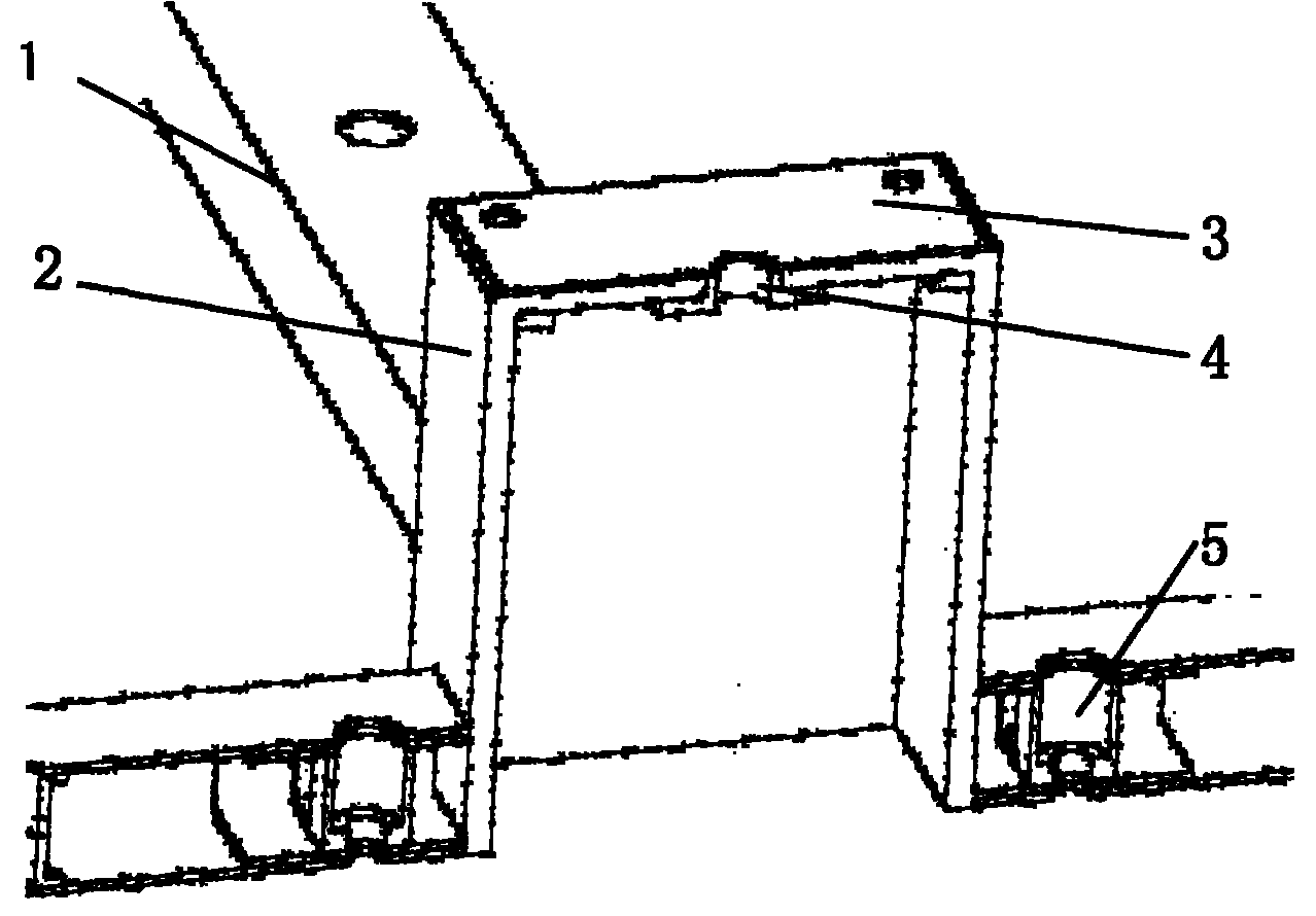 Method for realizing light-weight high-accuracy composite material frame