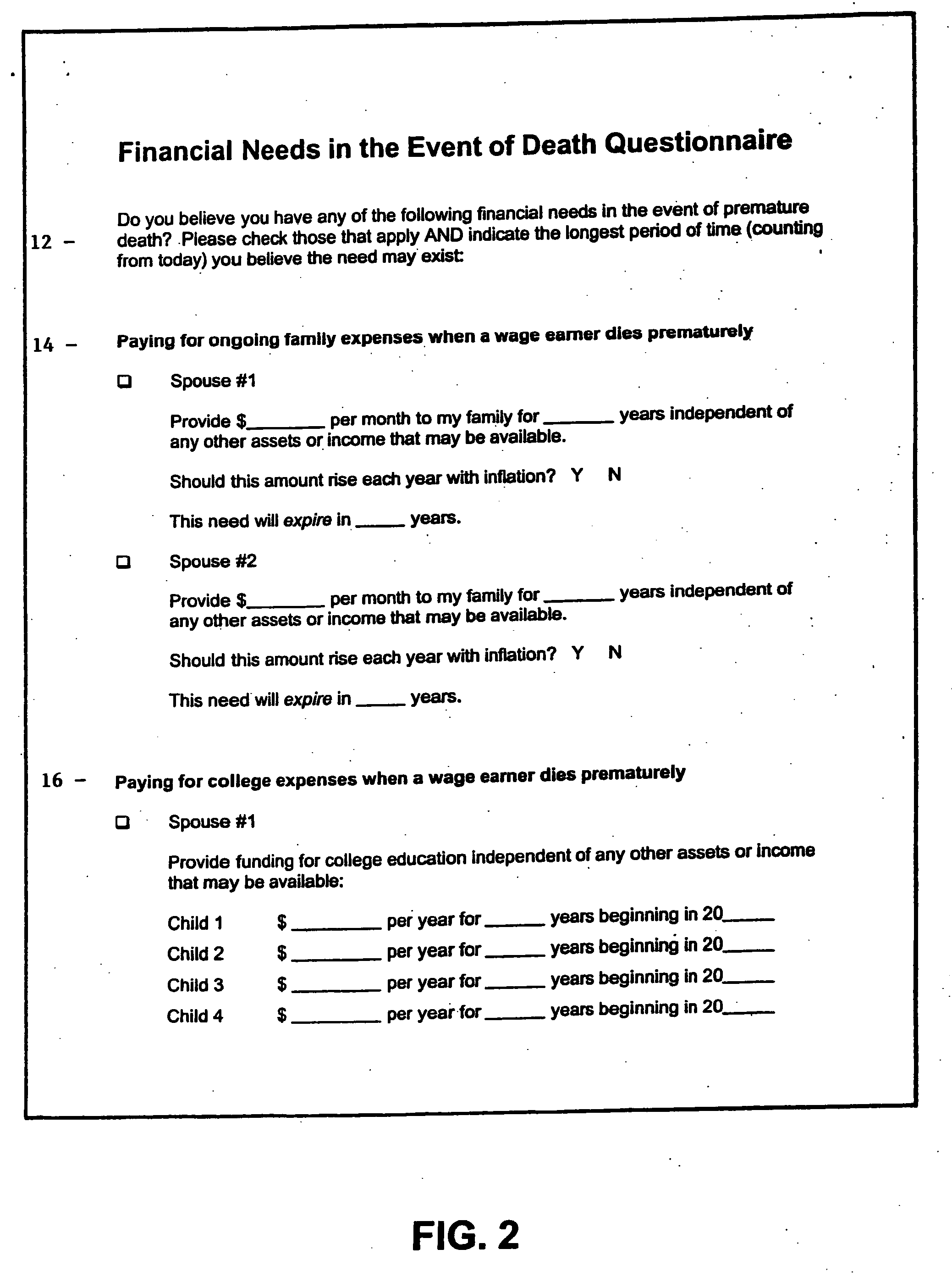 Method and computer program for evaluating the sustainability of a permanent life insurance policy