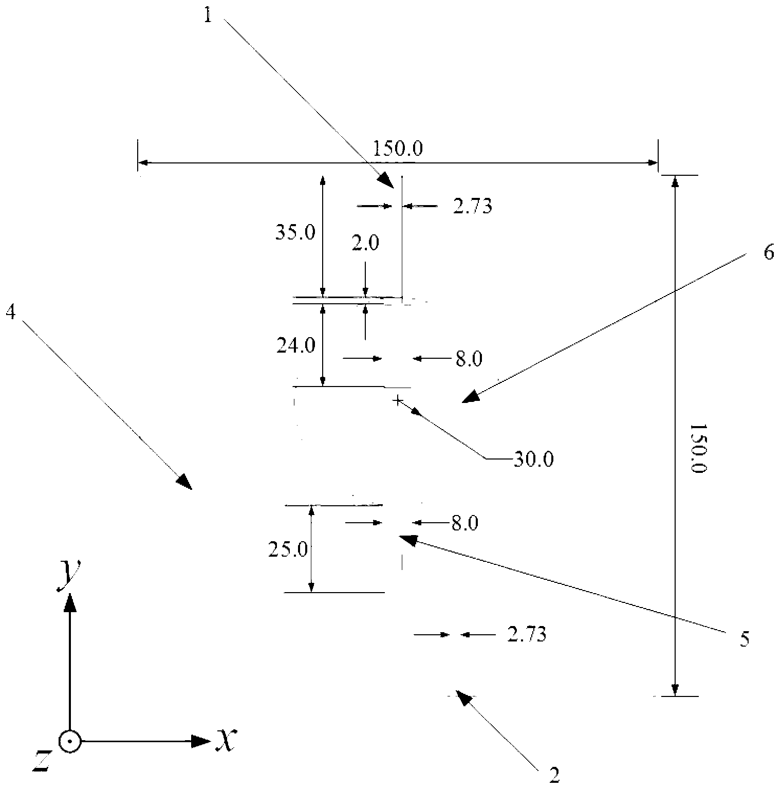 Broadband dual polarized antenna based on single-chip double-sided printed-circuit board