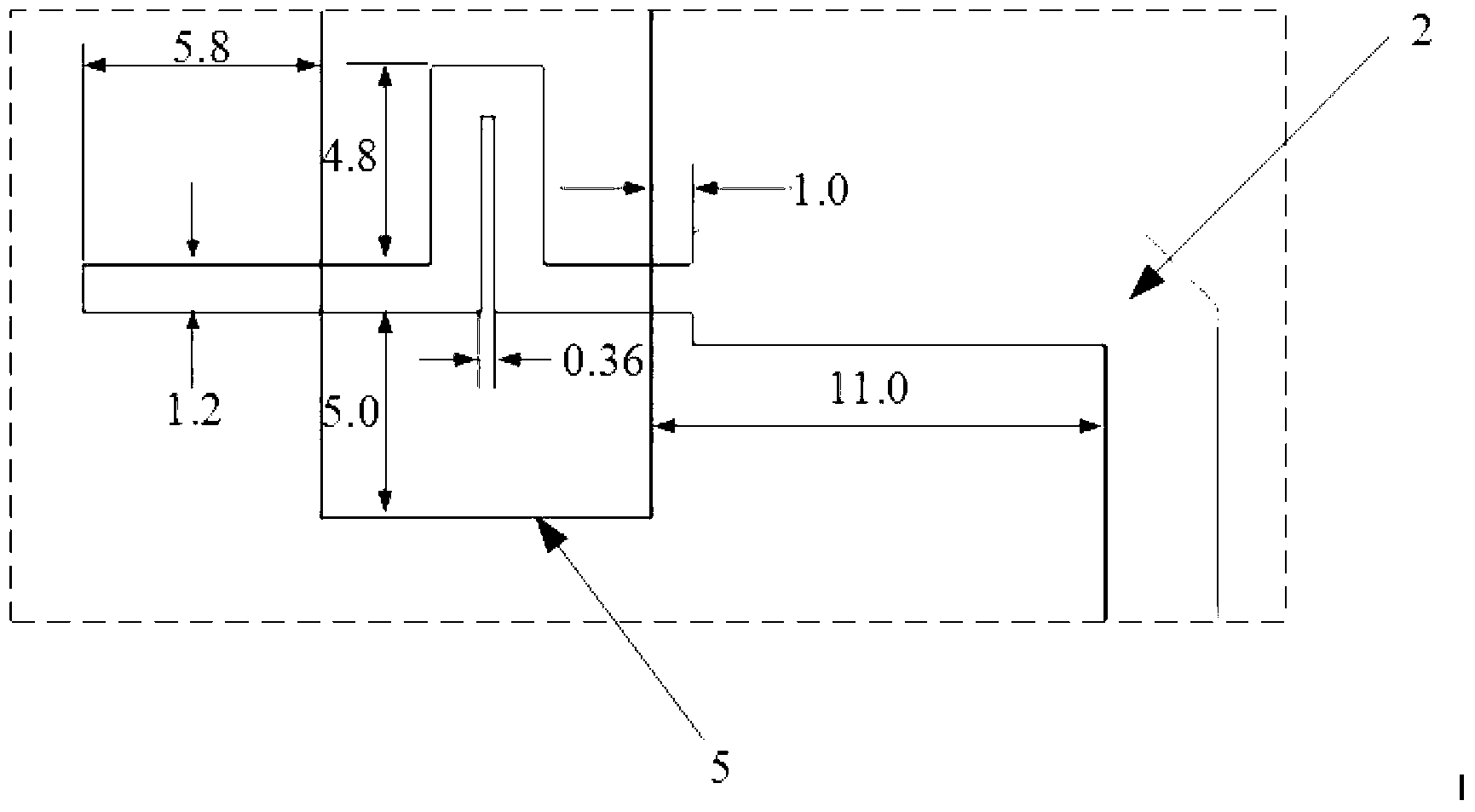 Broadband dual polarized antenna based on single-chip double-sided printed-circuit board