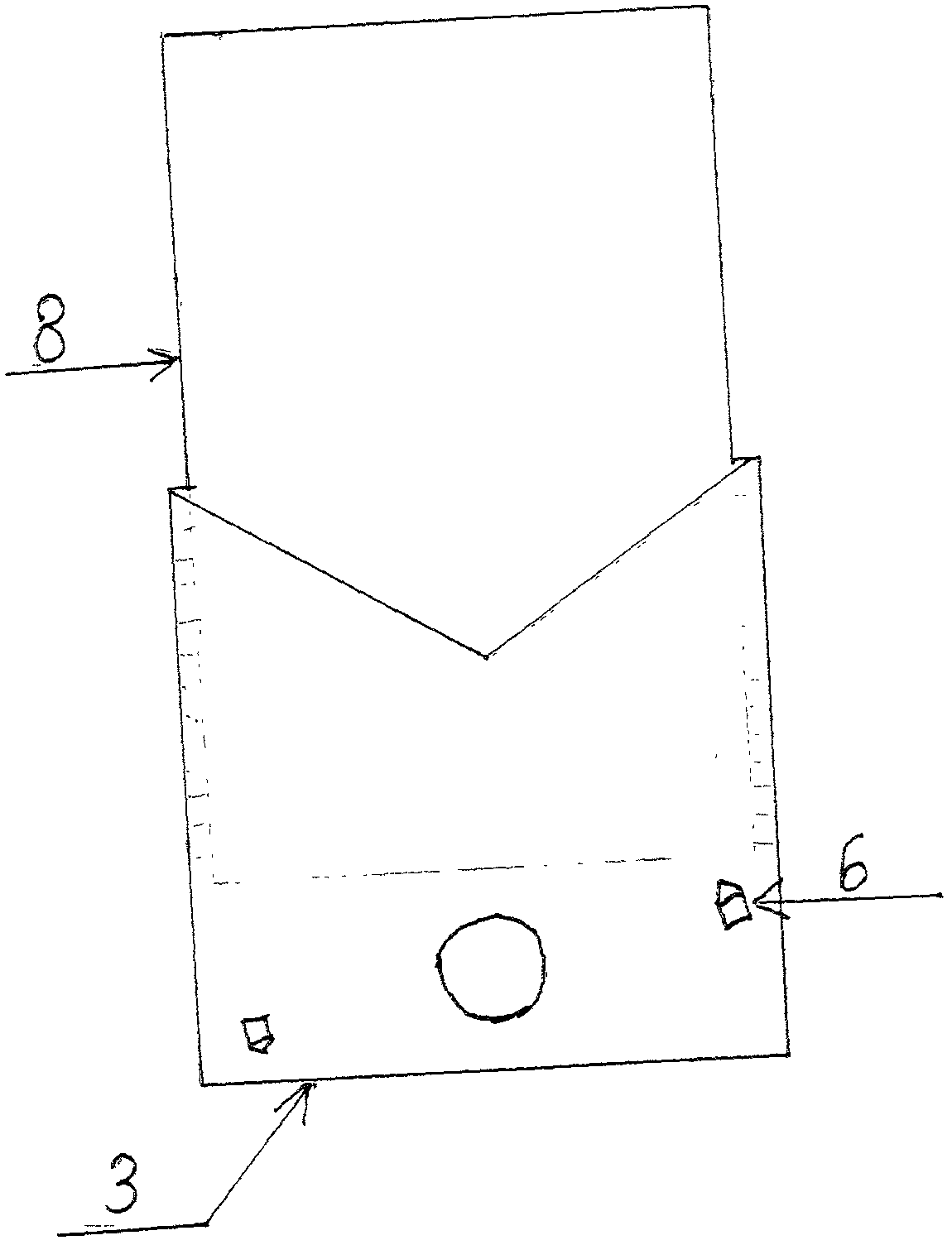 Automatic fan-shaped card box