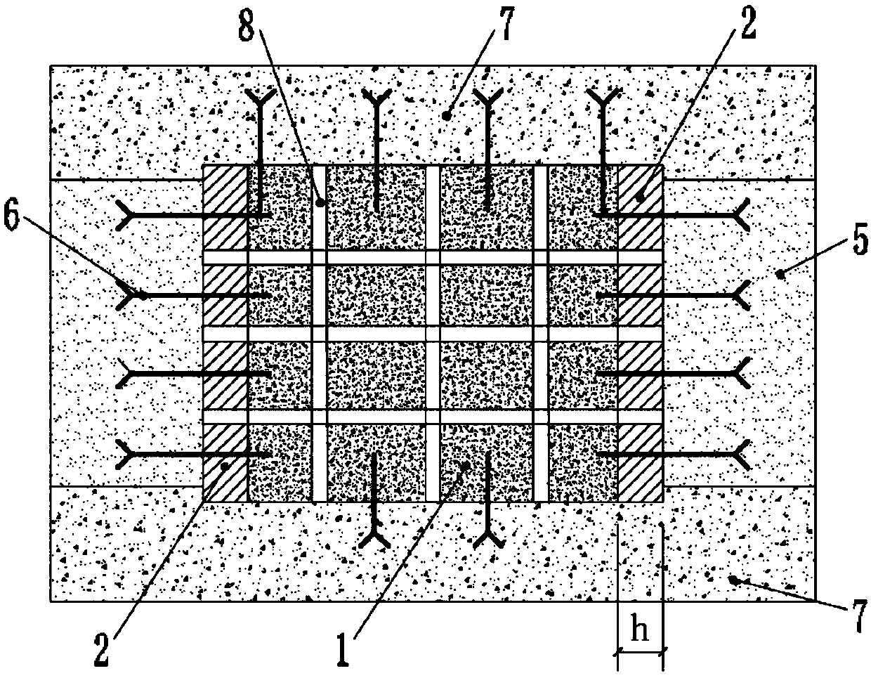 Strong-upper anti-seepage water retaining dam for underground reservoir of coal mine