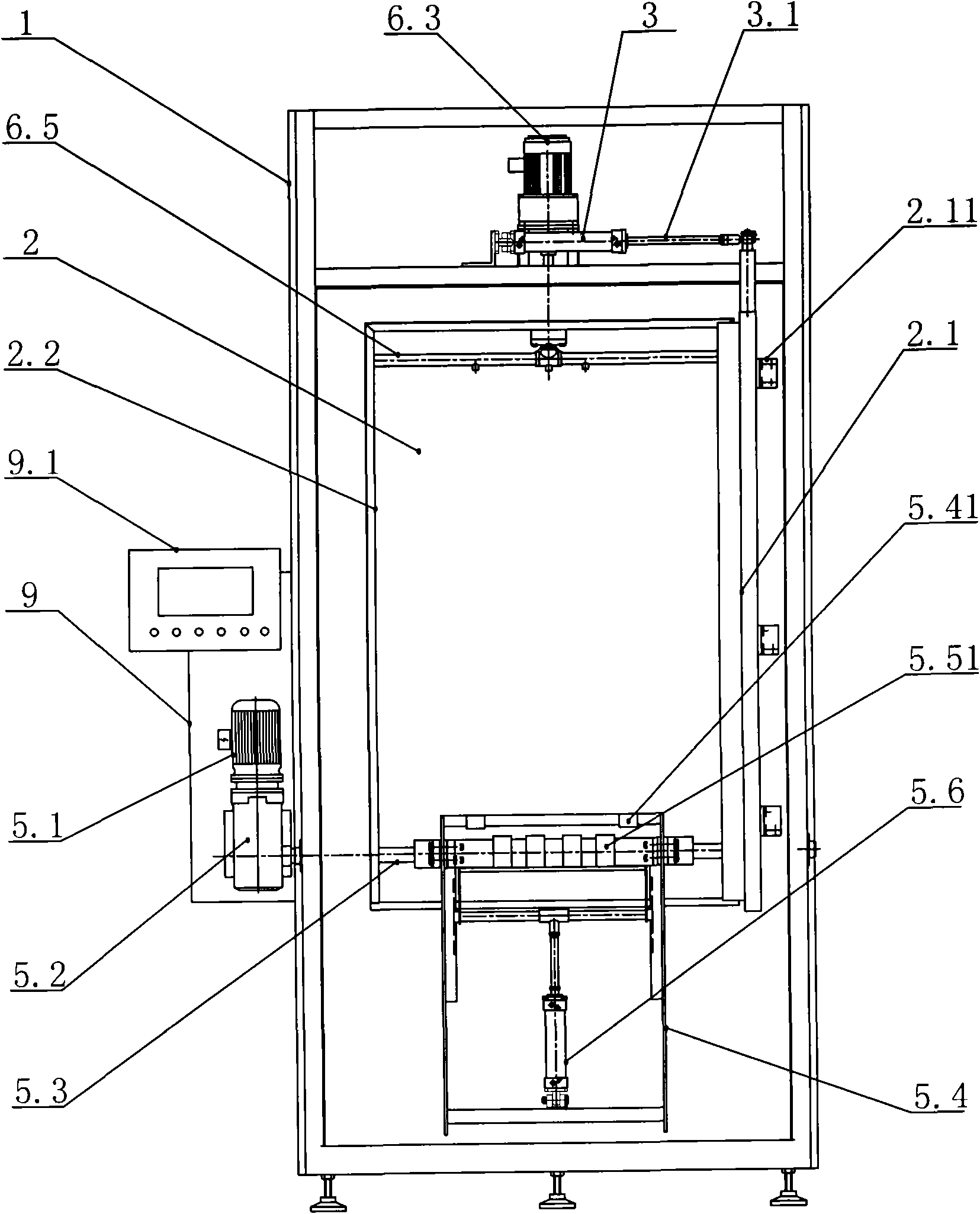 Full-automatic environment-friendly collecting box high-pressure cleaning machine