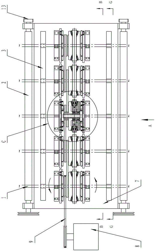 Sugarcane Leaf Stripping Device