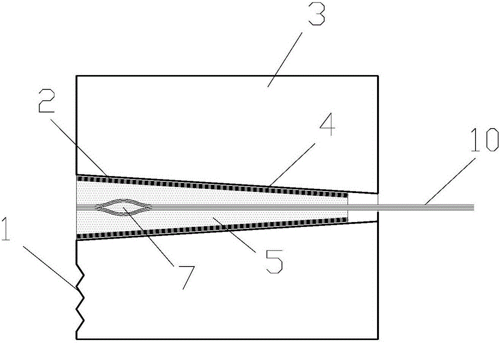 Anchor assembly, an anchoring structure and construction process thereof