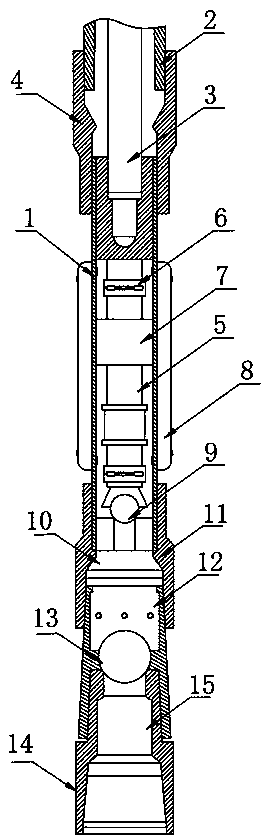 Long plunger oil pump for preventing sand and scale