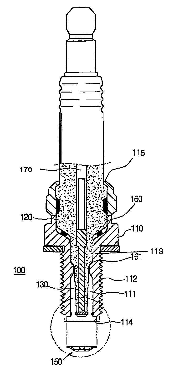 Ignition spark plug