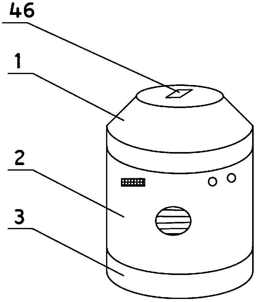 Massage moxibustion device