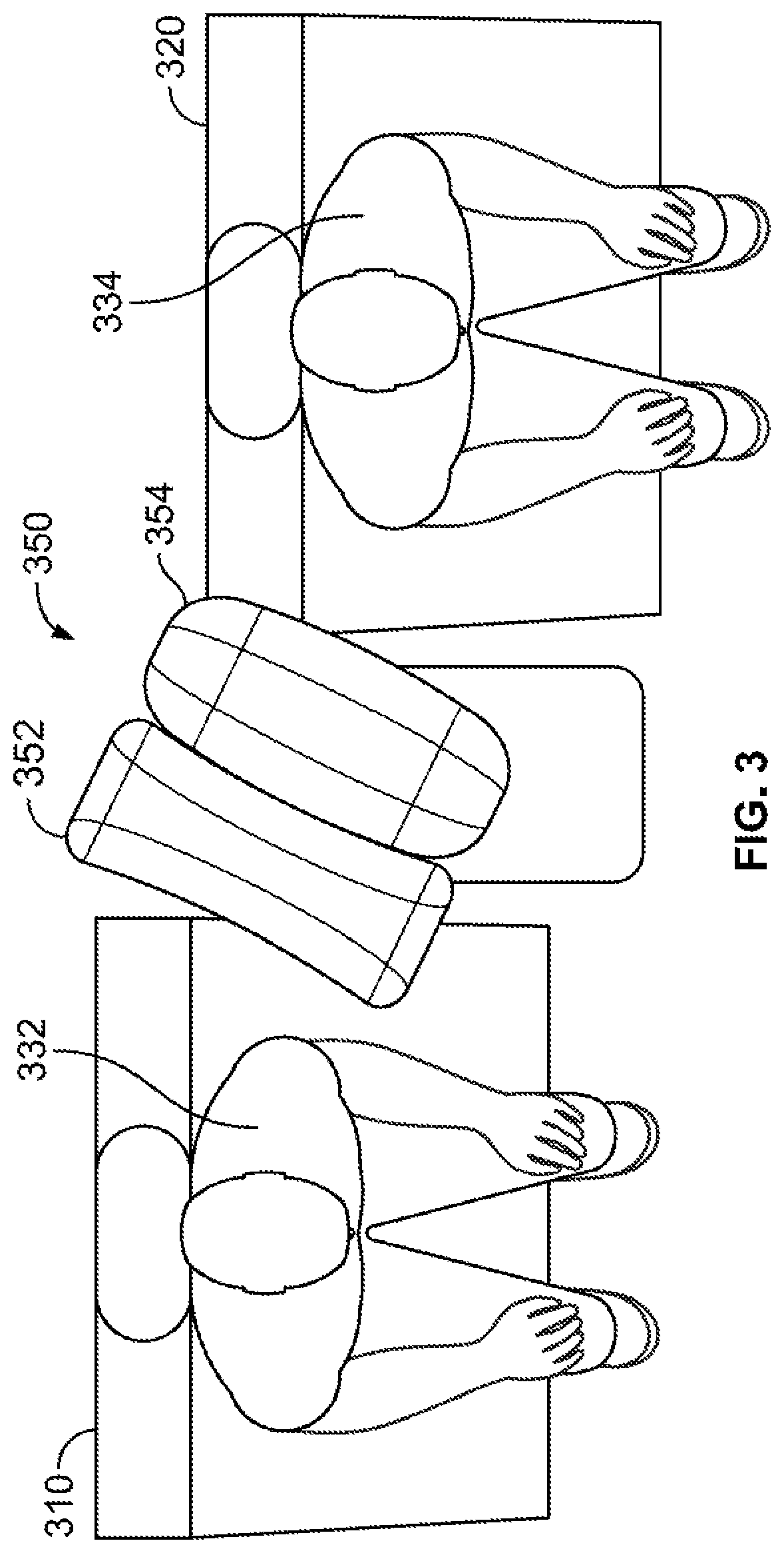 Airbag arrangement for protection in a far-side vehicular crash