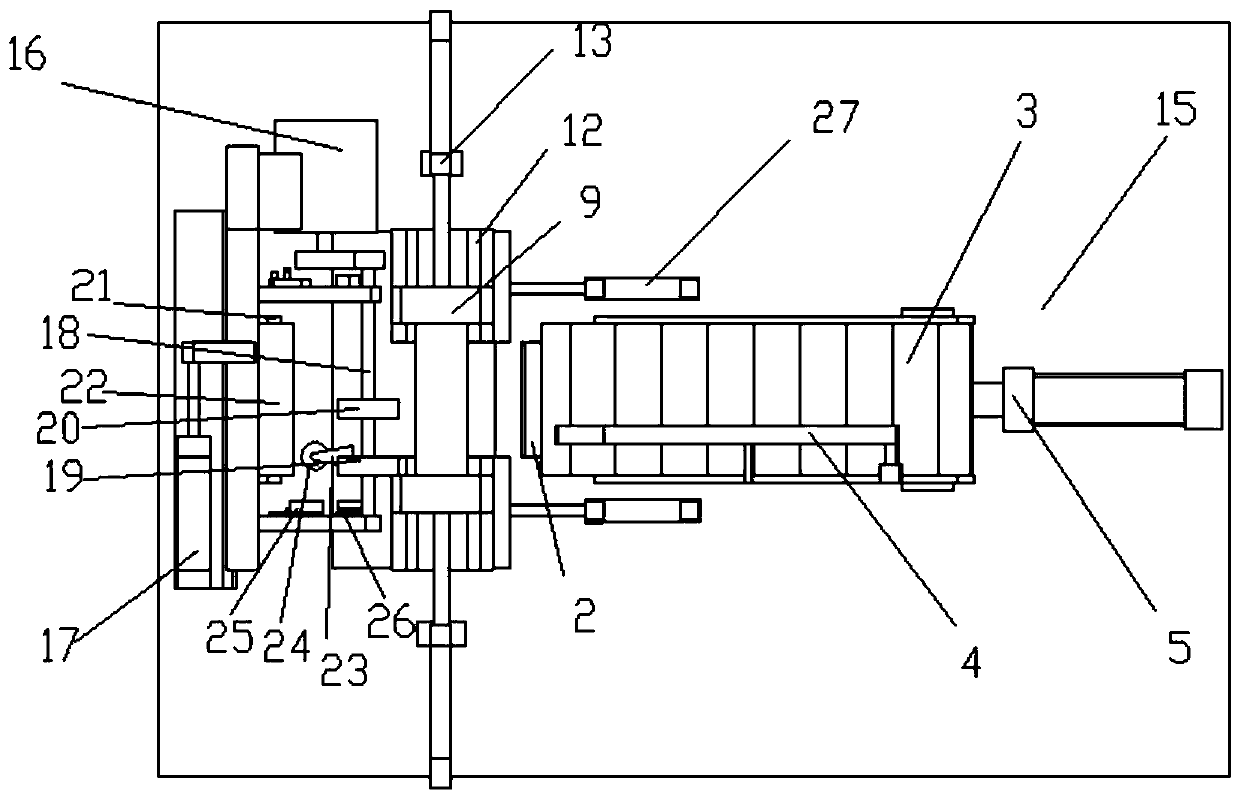 A ring profiling hammer handle shape processing and polishing equipment