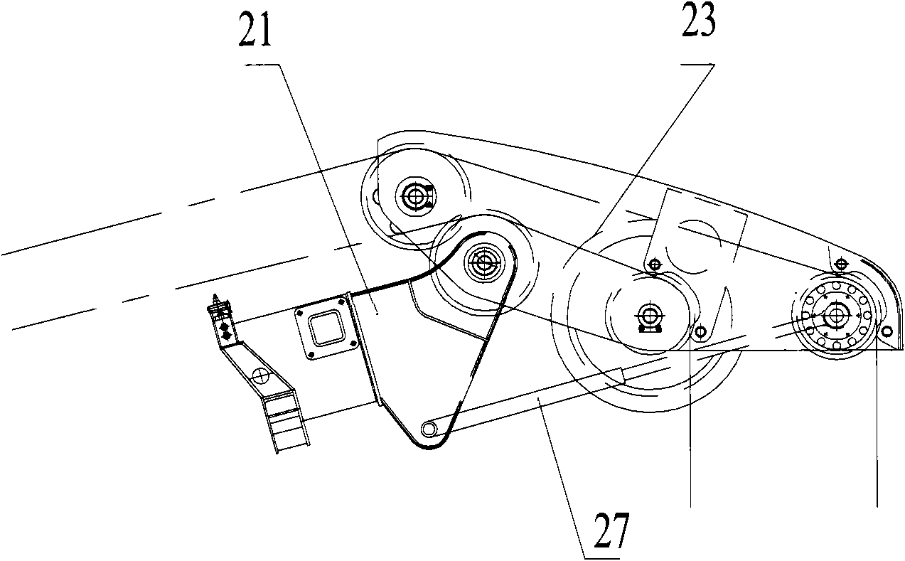 Movable manned elevator and elevator working mechanism thereof