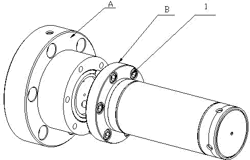 Hydraulic clamp for inner hole of high-precision thin-wall pipe fitting