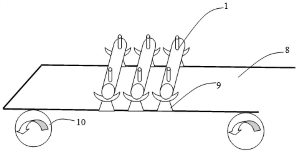 An automatic processing system and method for a hollow fiber membrane module