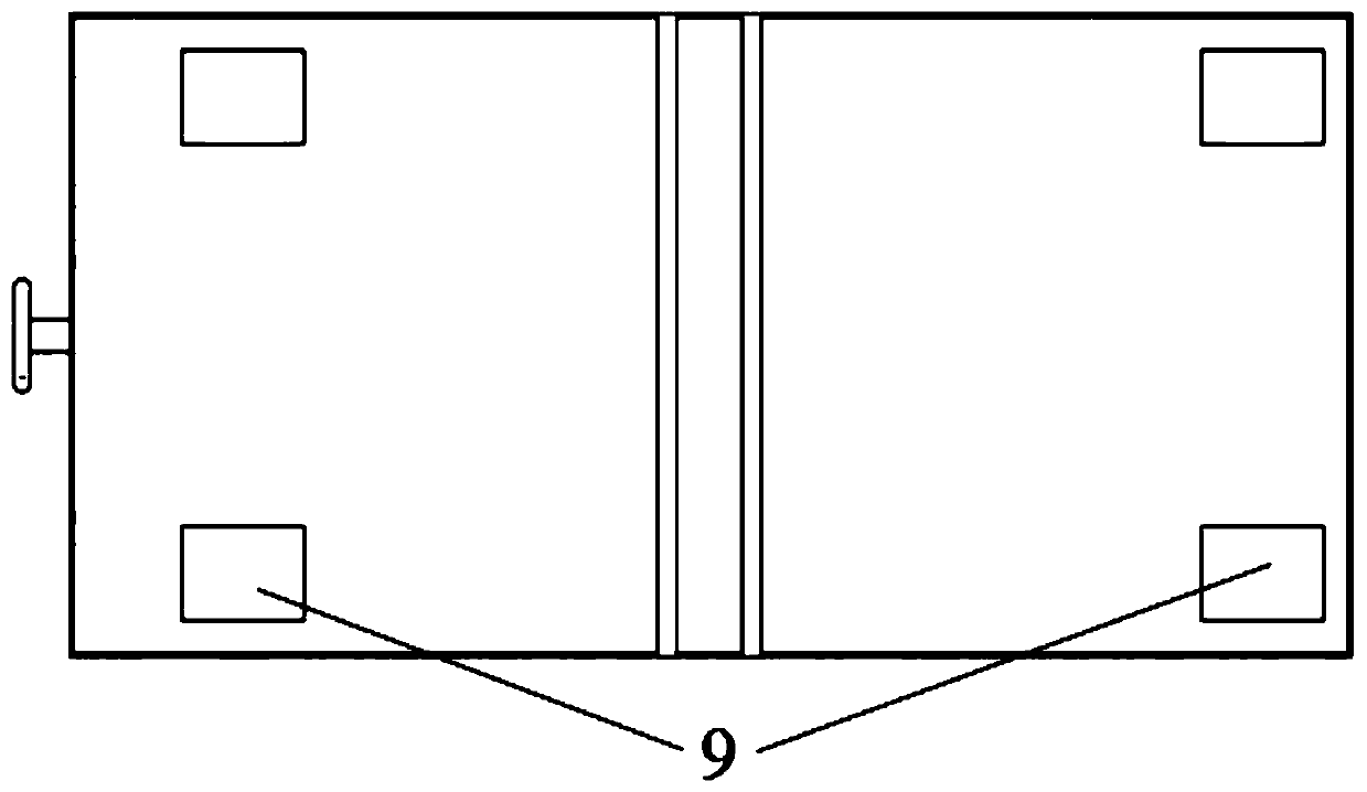 Construction garbage can and garbage collection and transportation method thereof