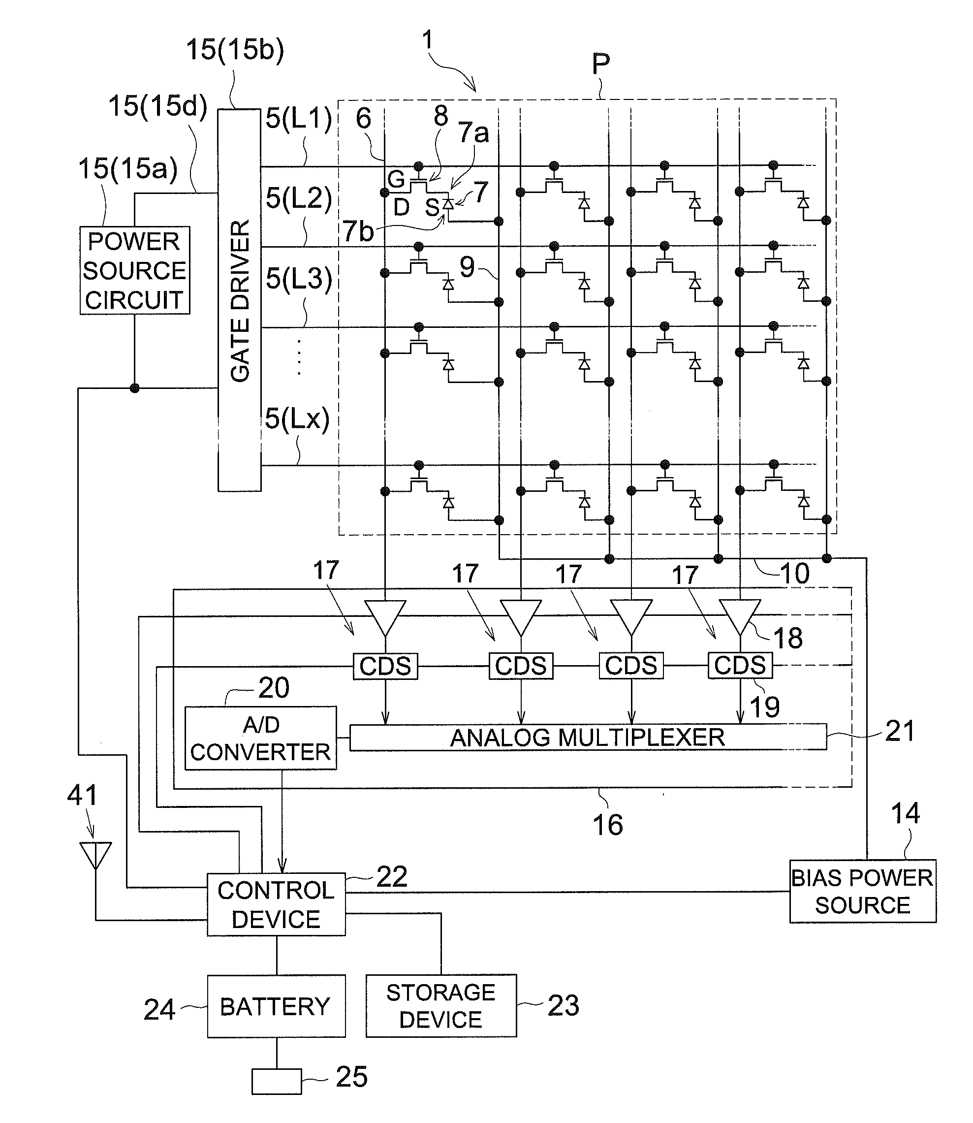 Radiation image capturing apparatus