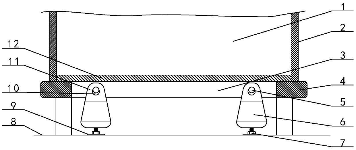 Multi-drawer cabinet capable of preventing forward toppling through balance weights