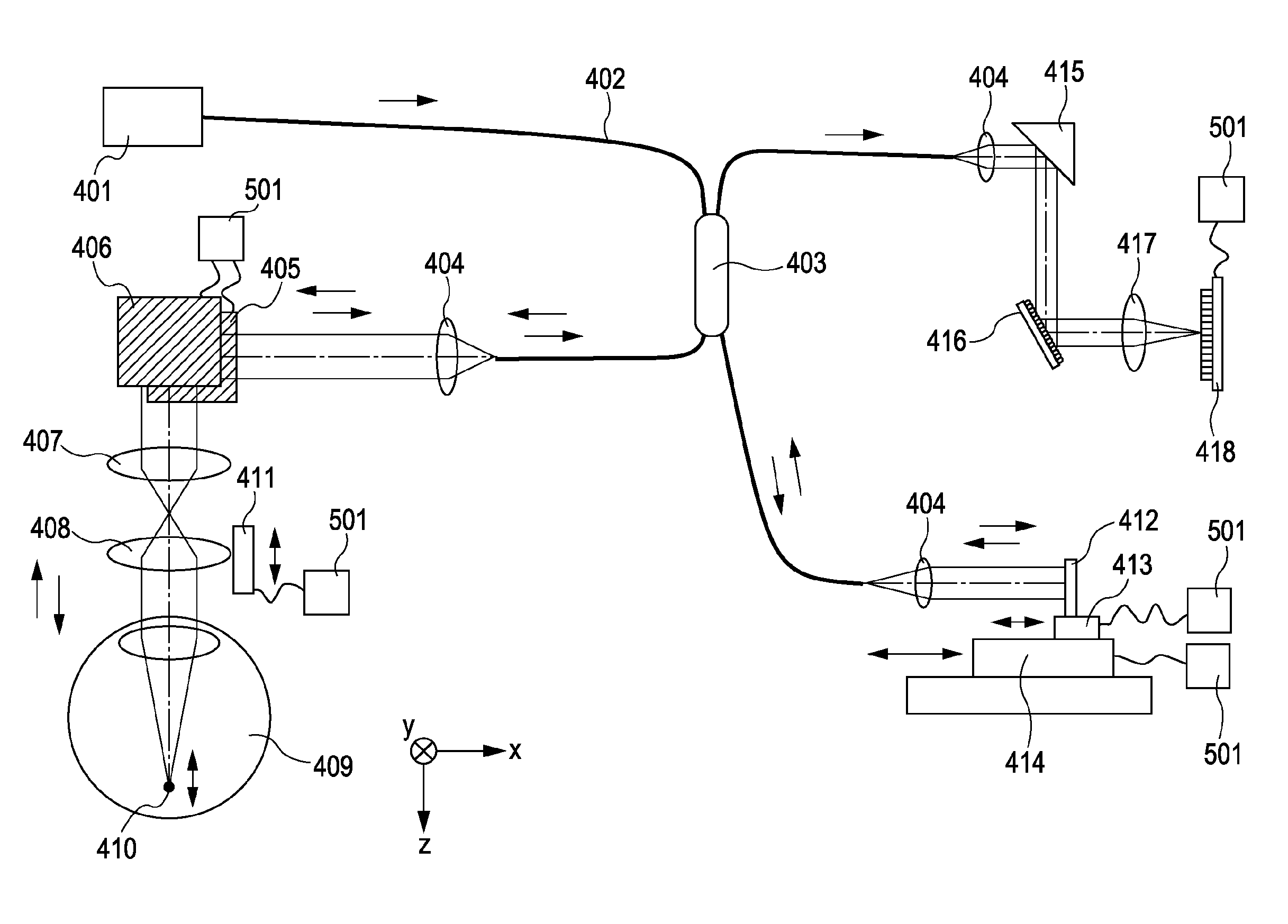 Image acquisition apparatus and image acquisition method using optical coherence tomography