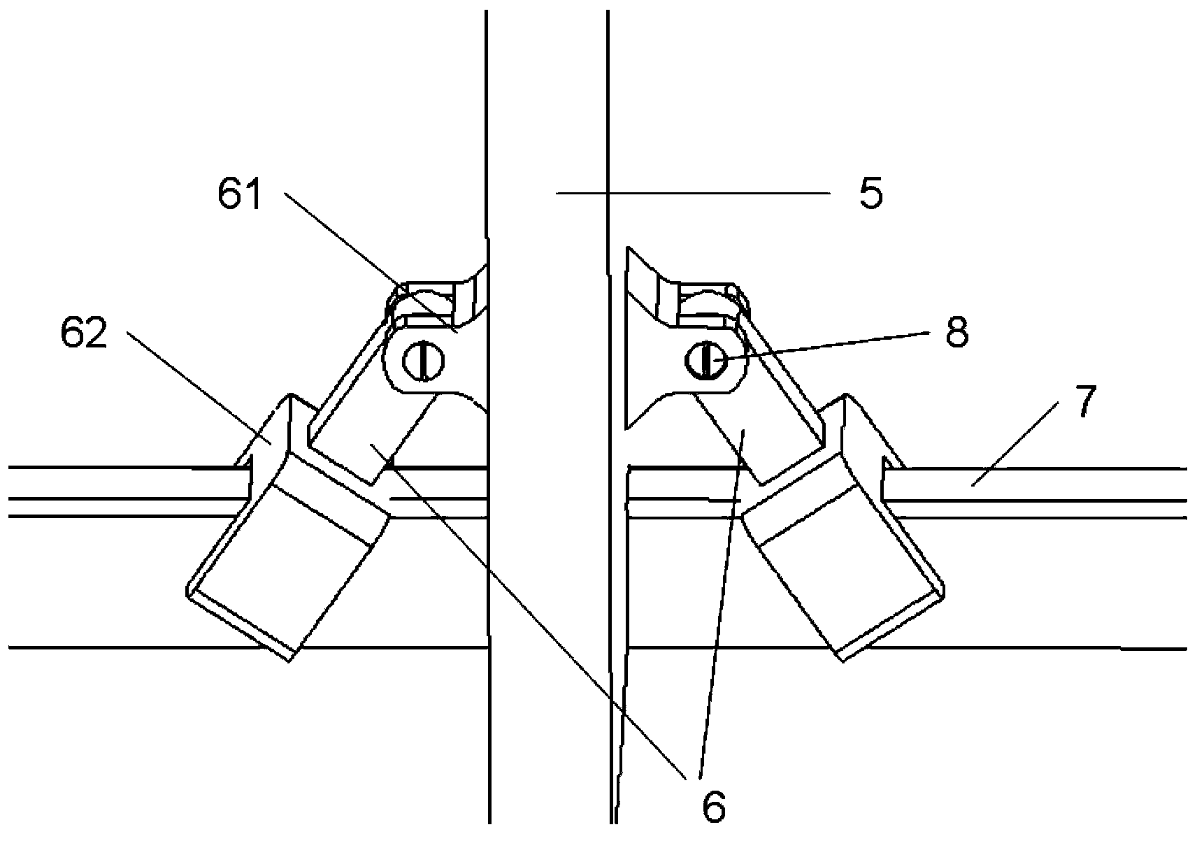 Adjustable transfer box