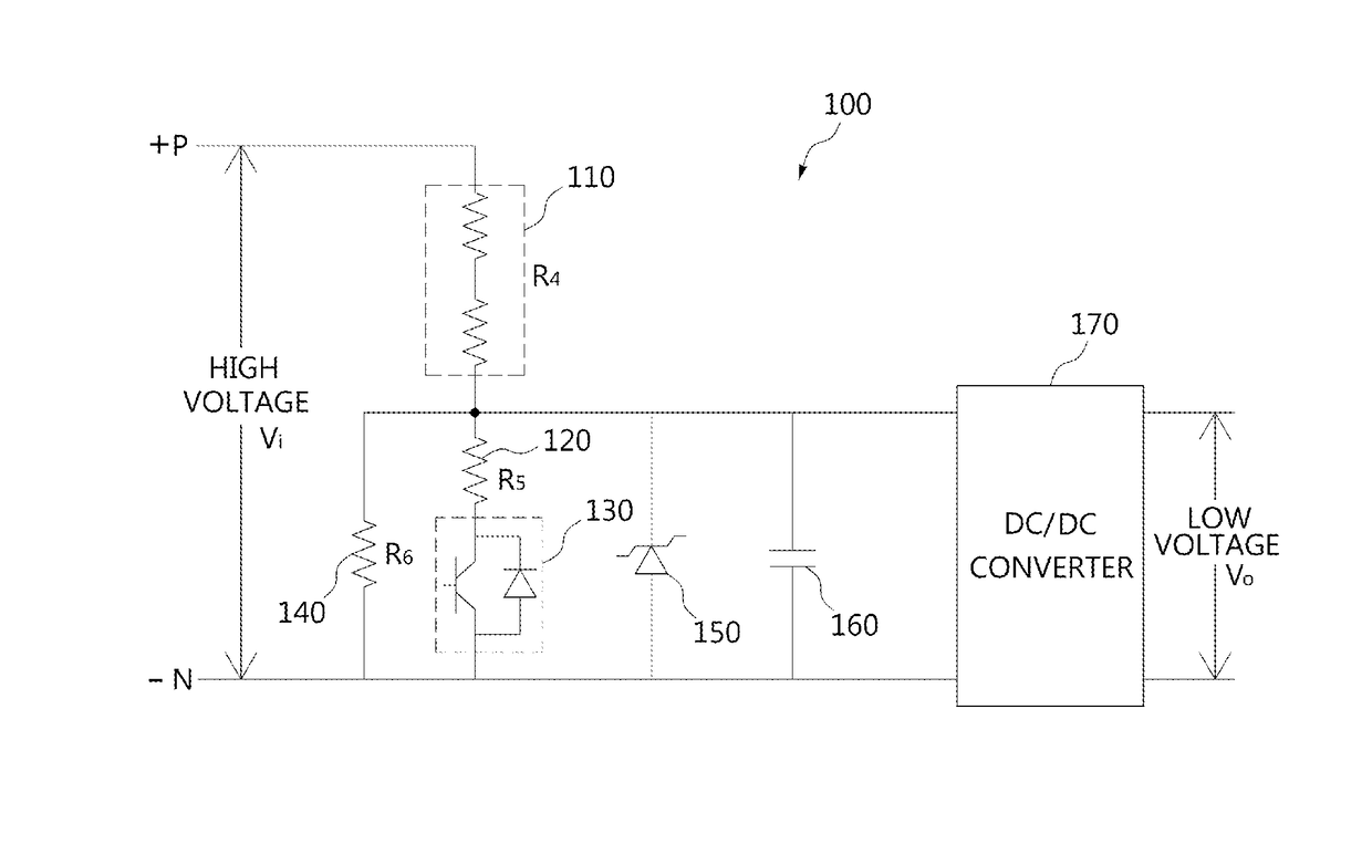 Power control apparatus for sub-module of mmc converter