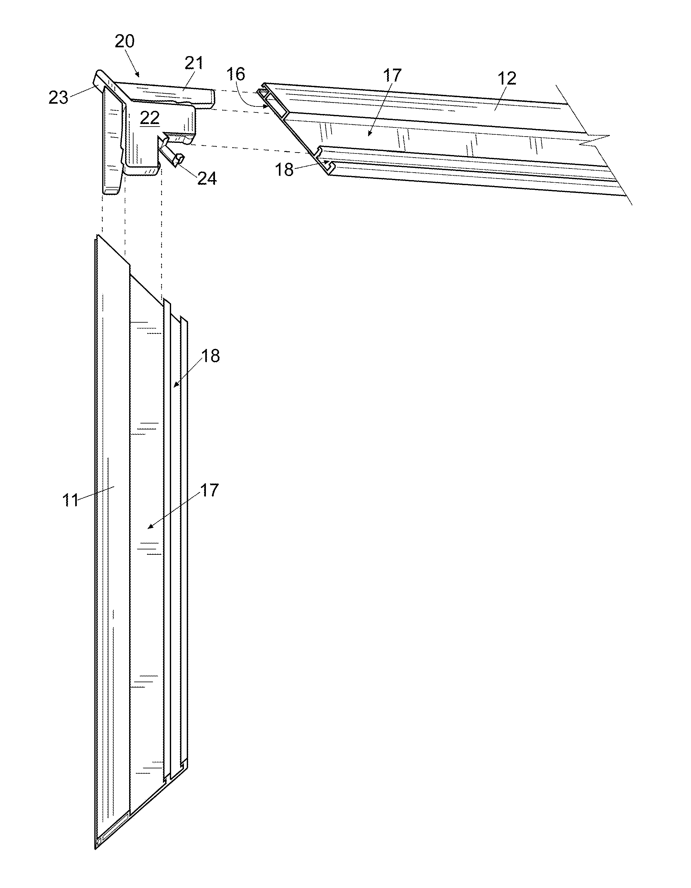 Framed window screen and connector