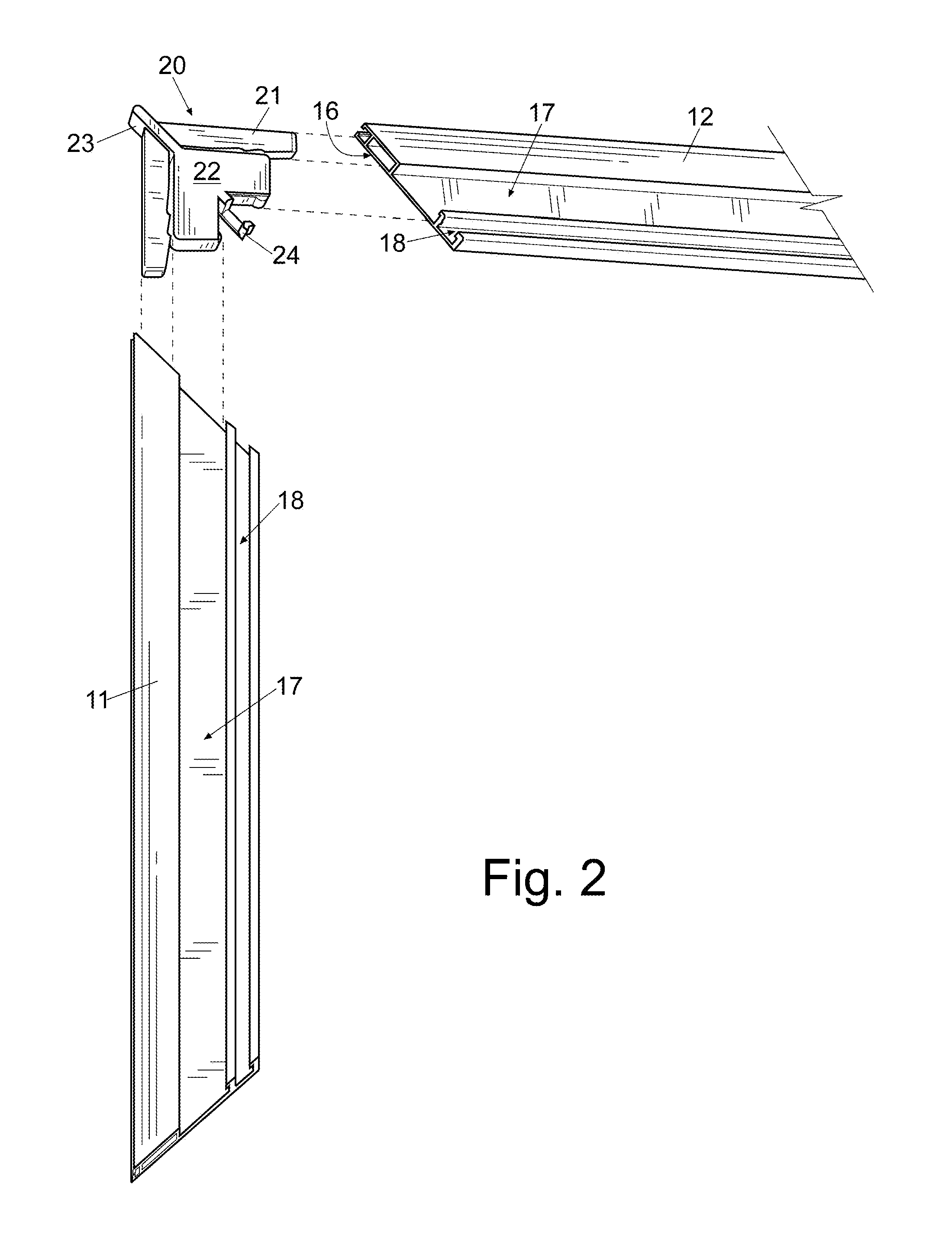 Framed window screen and connector