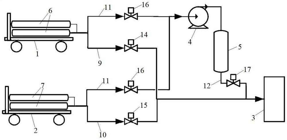 Hydrogenation system and hydrogenation method