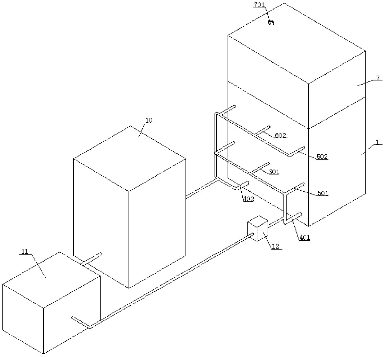 Data center liquid cooling system