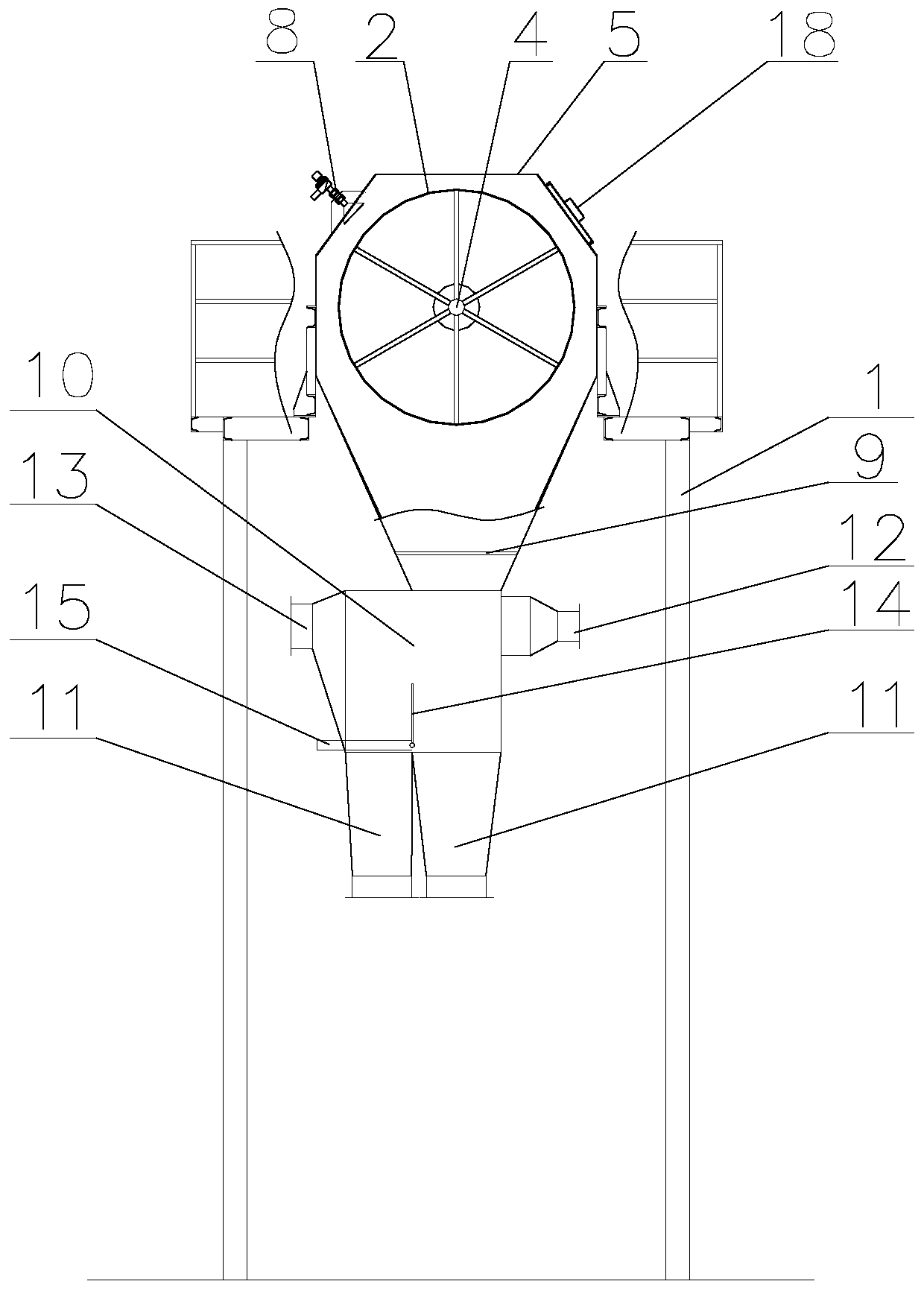 Anti-clogging trommel screen with secondary screening device