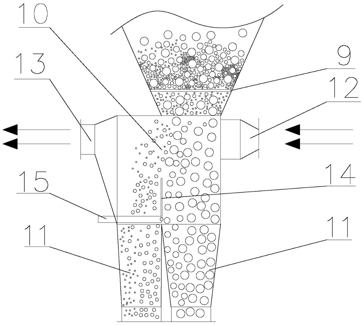 Anti-clogging trommel screen with secondary screening device