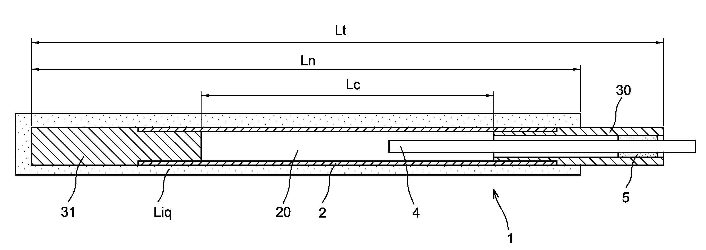 Electrical Heating Device For Heating A Liquid, Method For Producing Same, And Use In The Electrical Simulation Of Nuclear Fuel Rods