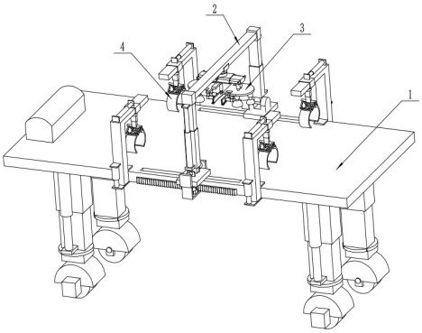 An auxiliary medical device for caesarean section