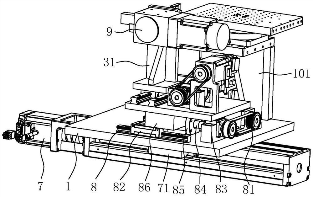 Reversely folding equipment for FPC of LED screen