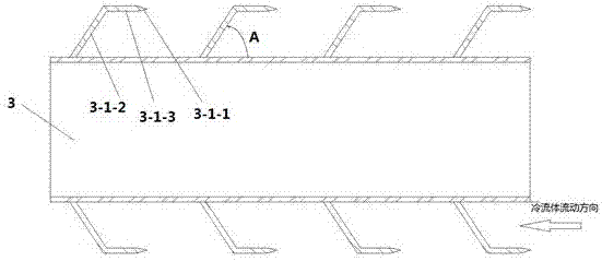 An inner fin heat exchanger