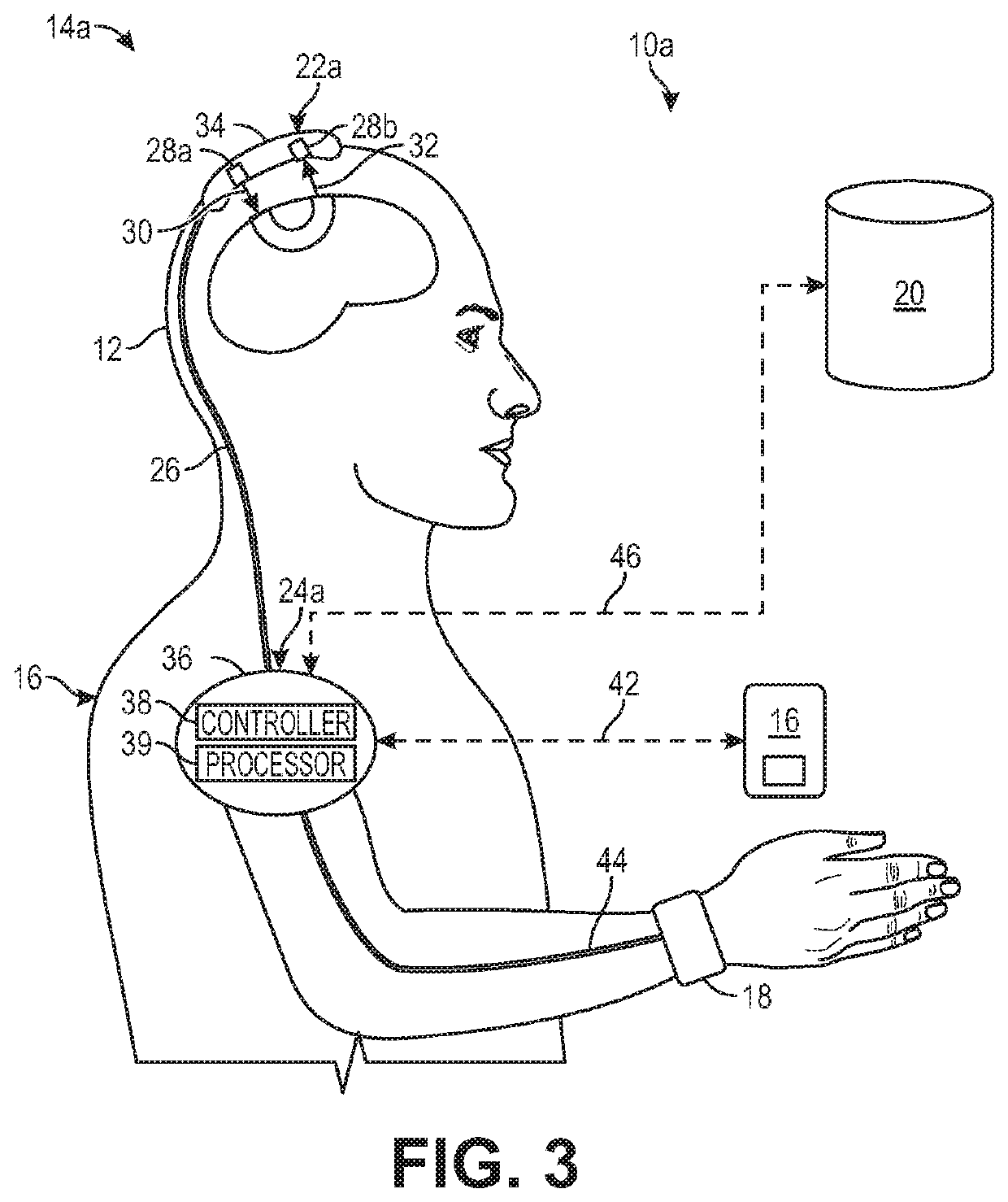 Biofeedback for awareness and modulation of mental state using a non-invasive brain interface system and method