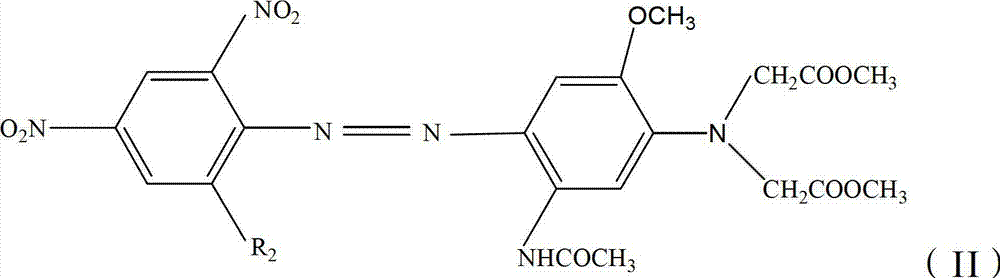 Dispersed black dye composition, dispersed black dye, and preparation method and application thereof