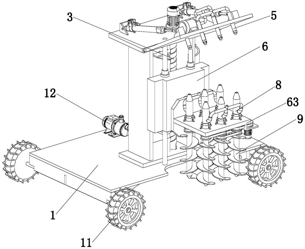 Automatic filling equipment for static blasting expanding agent