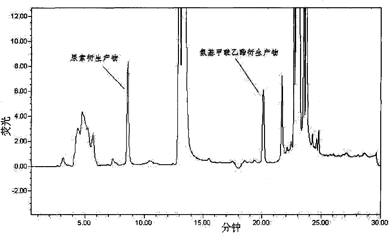 Rapid detection method for production process quality control of yellow wine