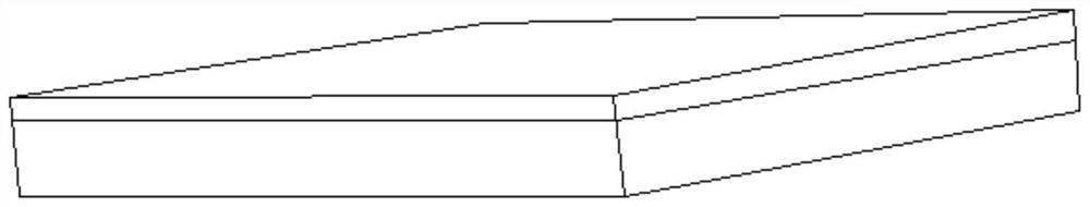 High-heat-flux graphite heat conduction film module stacking method