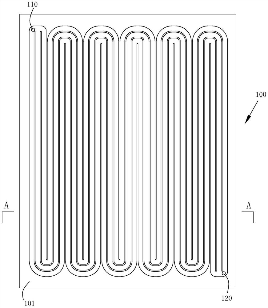 Manufacturing method of parallel water cooling disc assembly of lithium battery