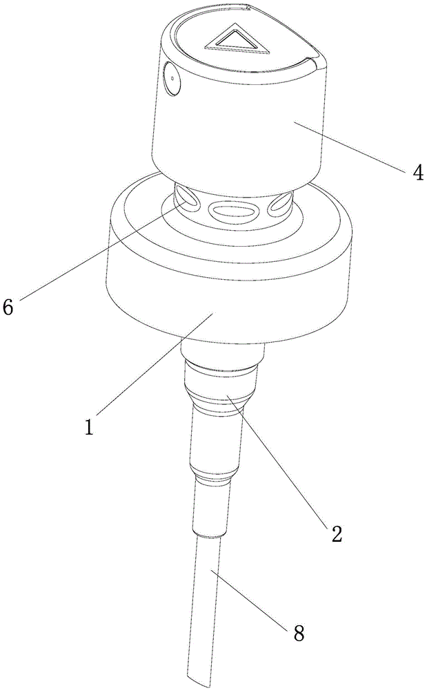 A spray pump that is easy to assemble