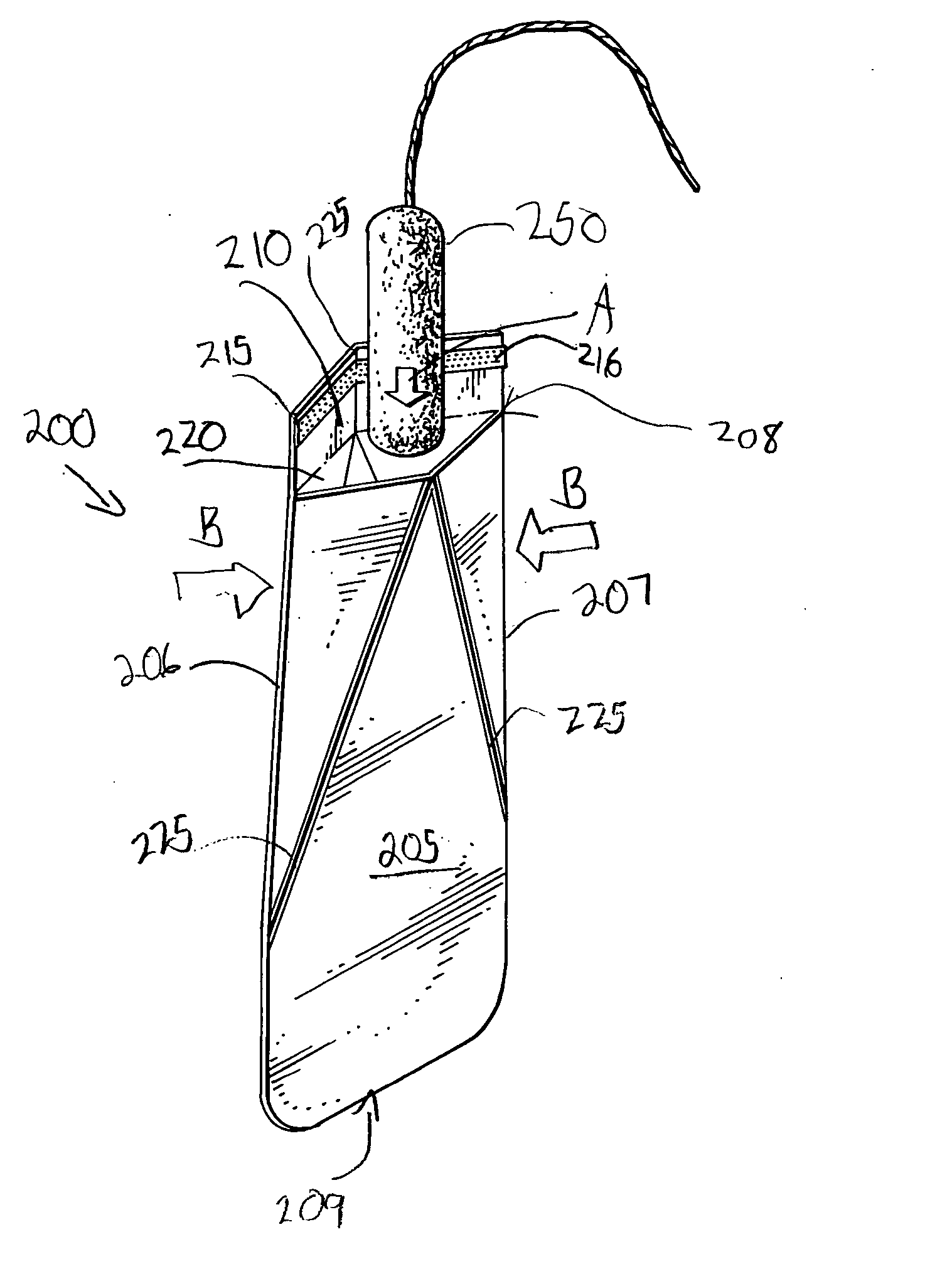 Feminine product disposal container