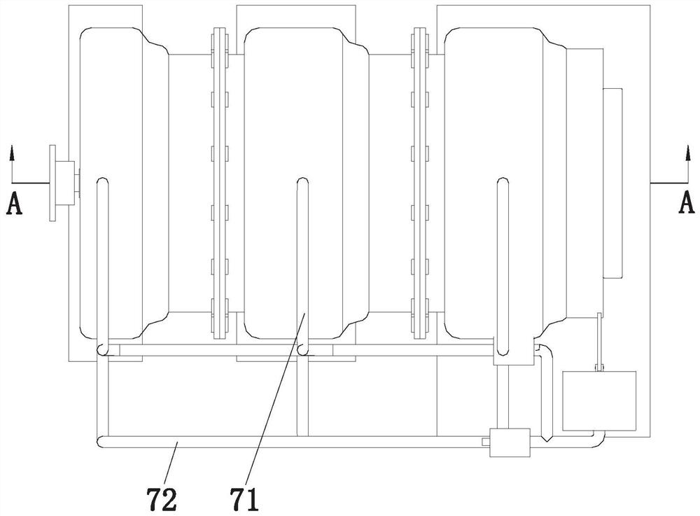 Transmission structure for wind driven generator