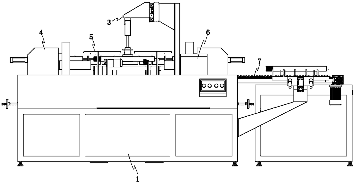 Drilling, grinding and spraying all-in-one machine for transmission shaft machining