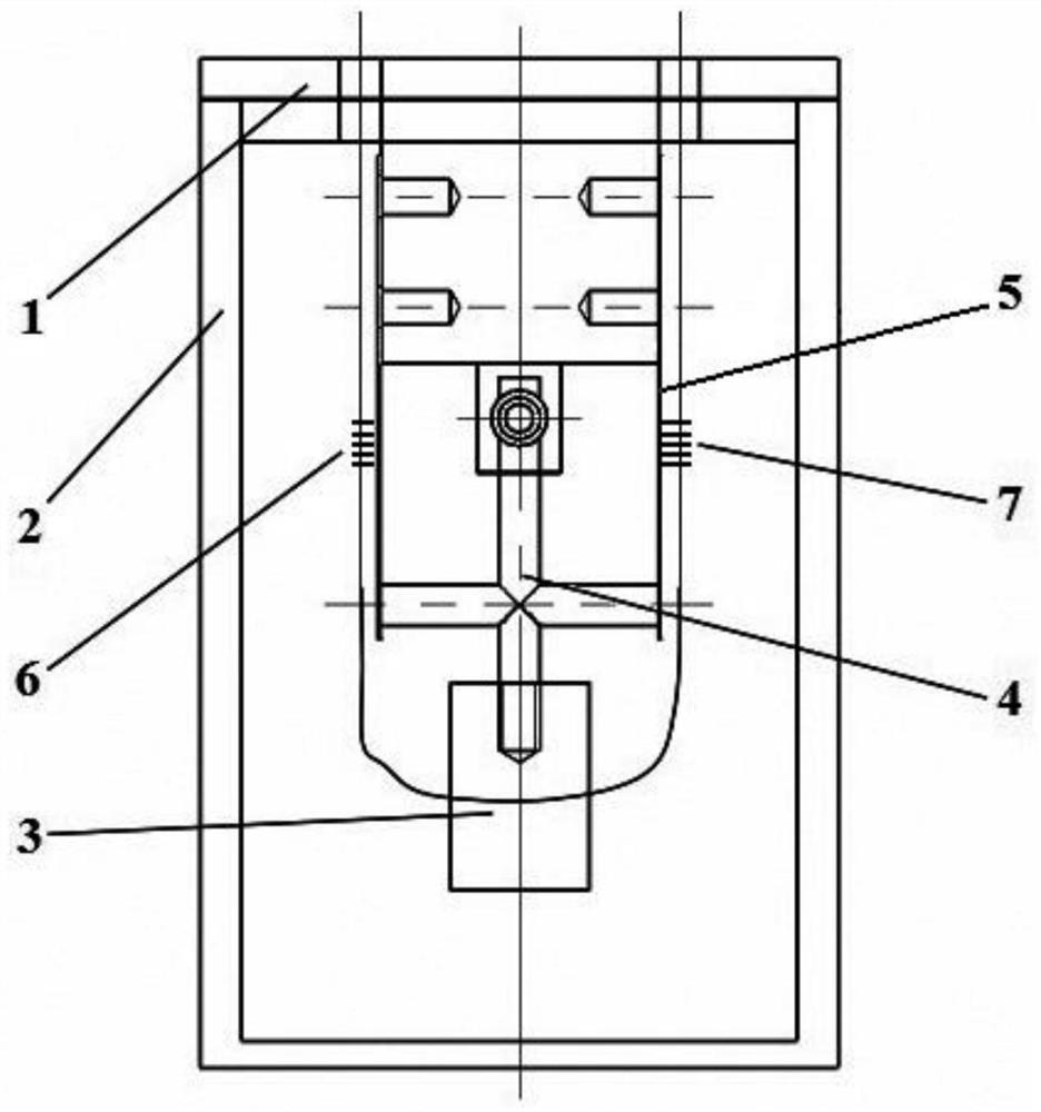 A fiber grating inclination sensor made of all glass