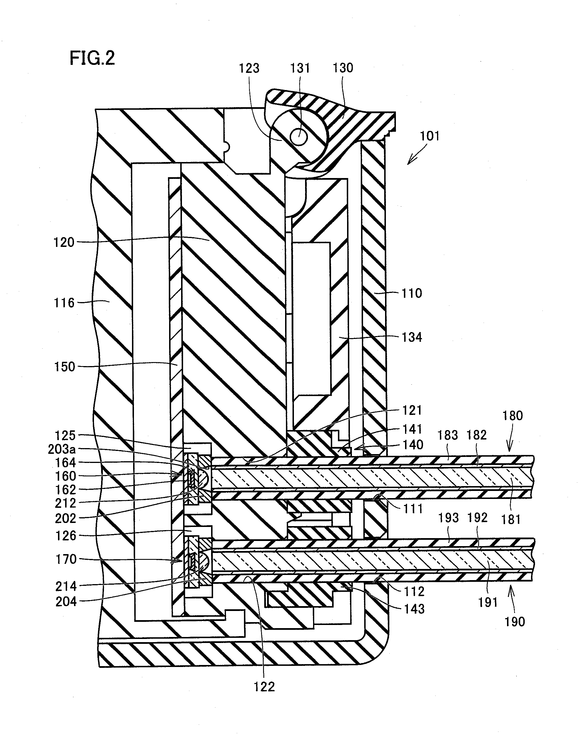 Light projector and sensor